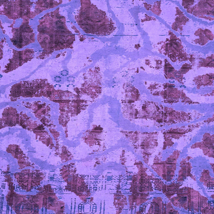 Machine Washable Persian Purple Bohemian Area Rugs, wshabs2325pur