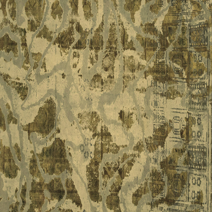 Square Machine Washable Persian Brown Bohemian Rug, wshabs2325brn