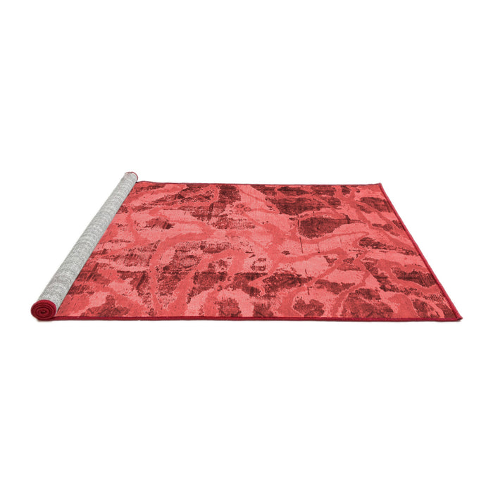 Bohemian Red Washable Rugs