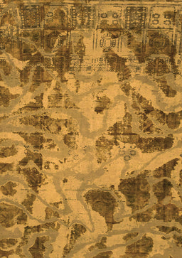 Persian Orange Bohemian Rug, abs2325org