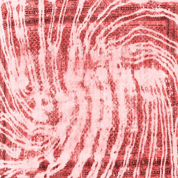 Abstract Red Modern Rug, abs2326red