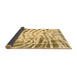 Sideview of Abstract Brown Modern Rug, abs2326brn