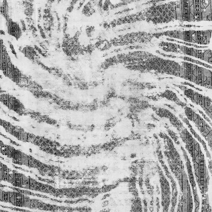 Machine Washable Abstract Gray Modern Rug, wshabs2326gry