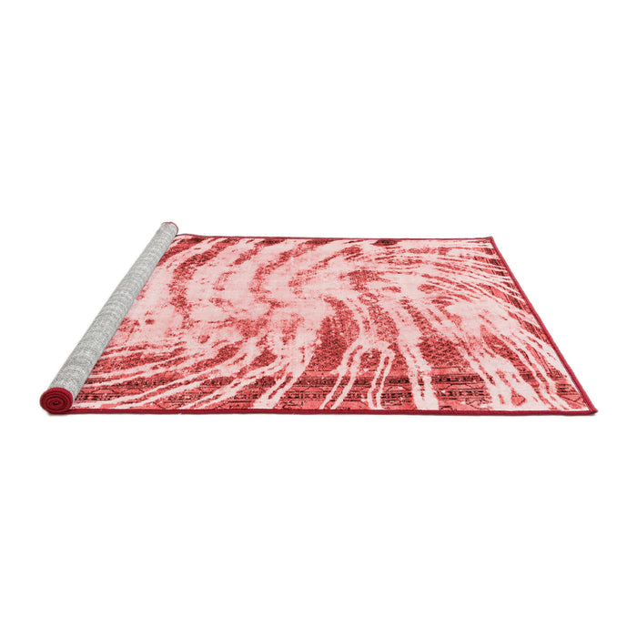 Modern Red Washable Rugs