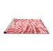 Modern Red Washable Rugs