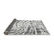 Sideview of Abstract Gray Modern Rug, abs2326gry