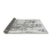 Sideview of Abstract Gray Modern Rug, abs2327gry