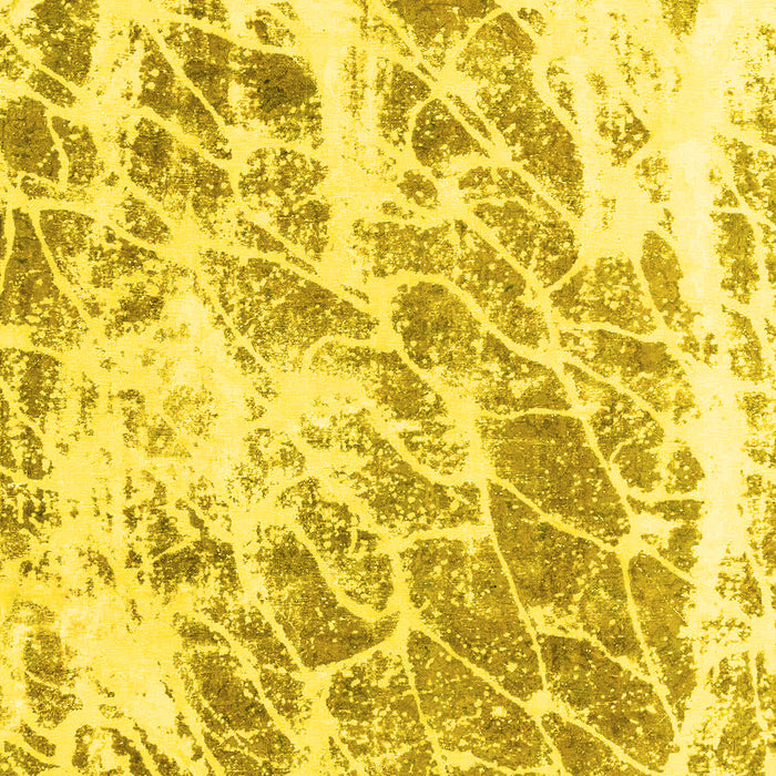 Machine Washable Abstract Yellow Modern Rug, wshabs2327yw