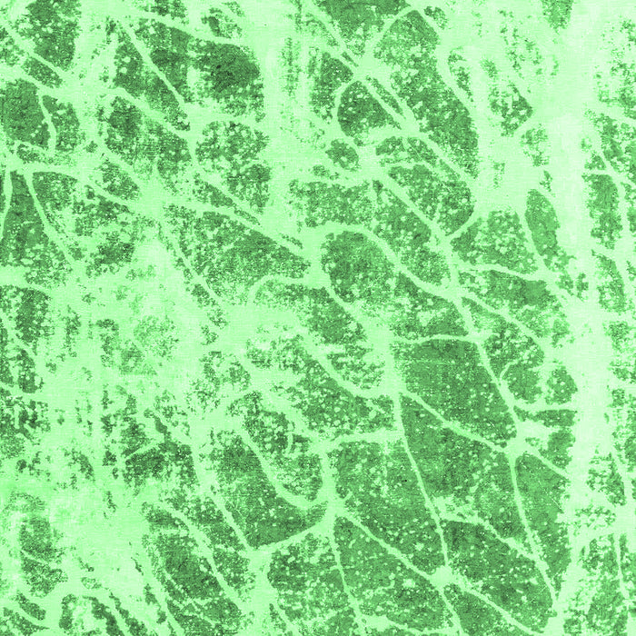 Abstract Emerald Green Modern Rug, abs2327emgrn