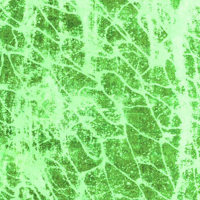 Abstract Green Modern Rug, abs2327grn