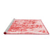 Modern Red Washable Rugs