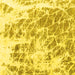 Square Abstract Yellow Modern Rug, abs2327yw