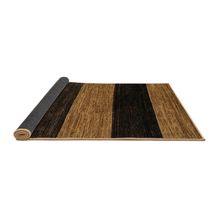 Sideview of Abstract Sedona Brown Modern Rug, abs2328