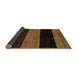 Sideview of Abstract Sedona Brown Modern Rug, abs2328