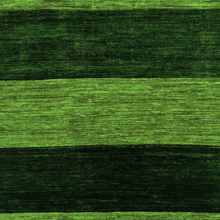 Machine Washable Abstract Green Modern Area Rugs, wshabs2328grn