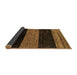 Sideview of Abstract Brown Modern Rug, abs2328brn