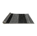 Sideview of Abstract Gray Modern Rug, abs2328gry