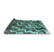 Sideview of Abstract Light Blue Modern Rug, abs2329lblu