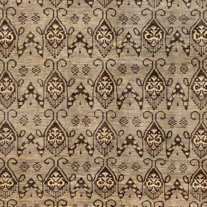 Machine Washable Abstract Red Brown Rug, wshabs232