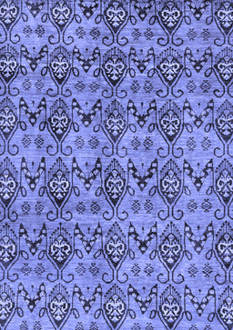 Abstract Blue Modern Rug, abs232blu