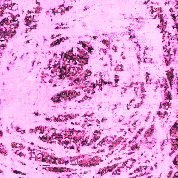 Machine Washable Abstract Pink Modern Rug, wshabs2330pnk