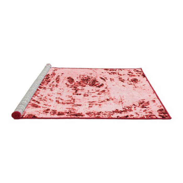 Modern Red Washable Rugs