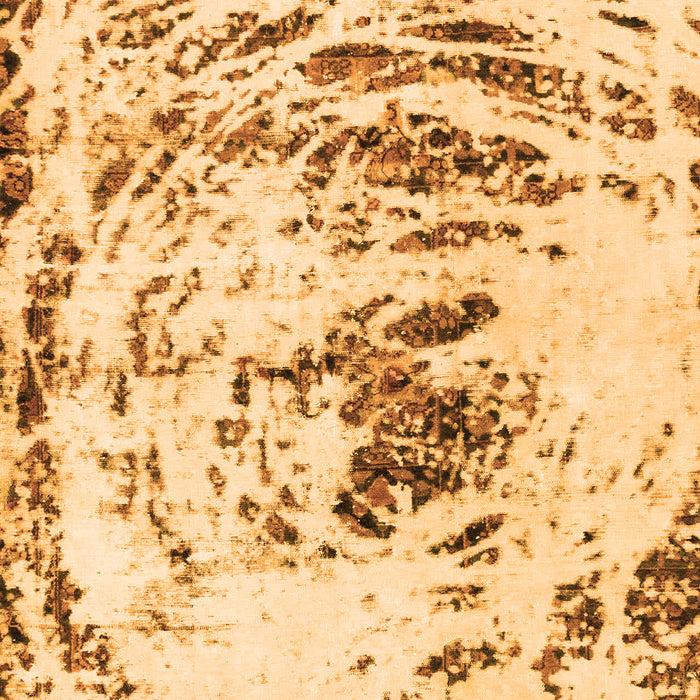 Abstract Orange Modern Rug, abs2330org