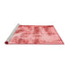 Modern Red Washable Rugs