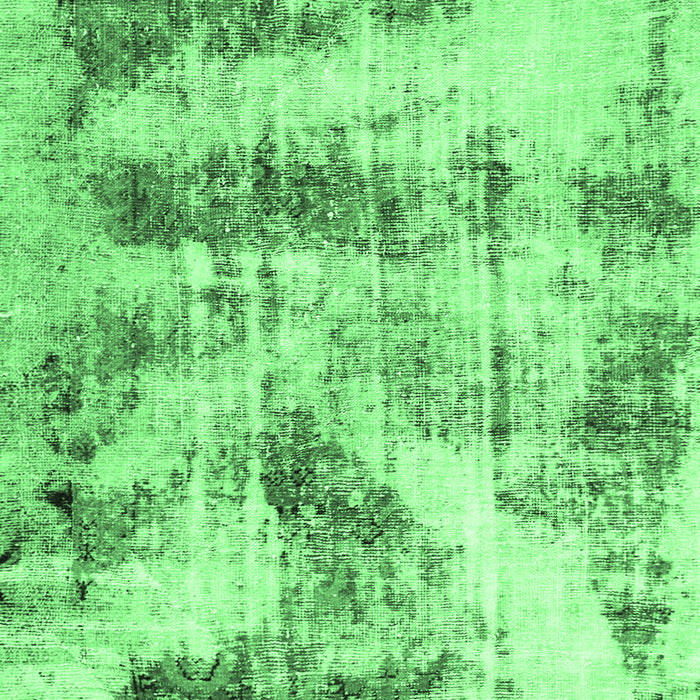Machine Washable Abstract Emerald Green Modern Area Rugs, wshabs2331emgrn