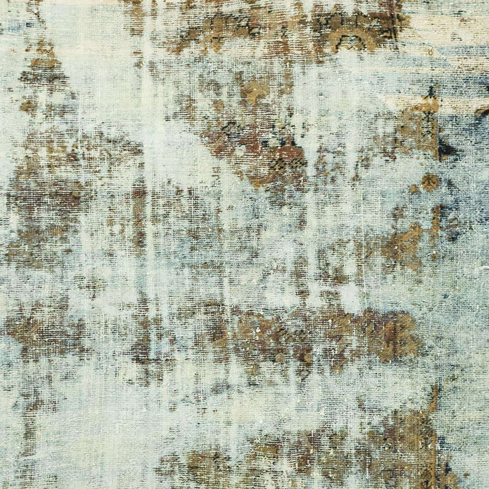 Machine Washable Abstract Tan Brown Gold Rug, wshabs2331