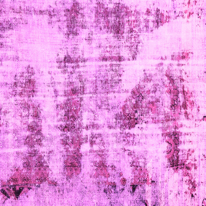 Square Abstract Pink Modern Rug, abs2331pnk