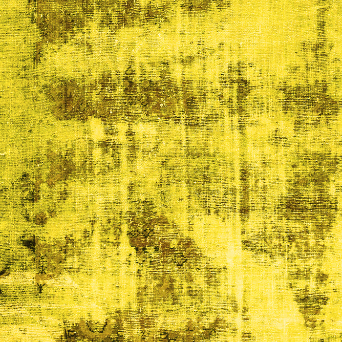 Abstract Yellow Modern Rug, abs2331yw