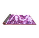 Sideview of Abstract Purple Modern Rug, abs2332pur