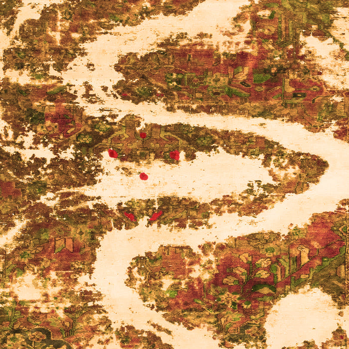 Abstract Orange Modern Rug, abs2332org