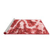 Modern Red Washable Rugs