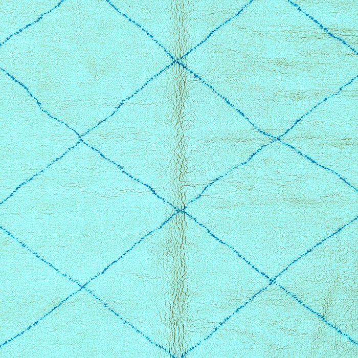 Machine Washable Solid Light Blue Modern Rug, wshabs2333lblu