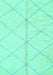 Solid Turquoise Modern Rug, abs2333turq