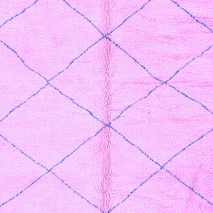 Solid Purple Modern Rug, abs2333pur