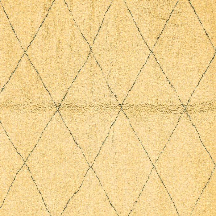 Square Solid Brown Modern Rug, abs2333brn