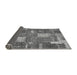 Sideview of Patchwork Gray Transitional Rug, abs2334gry