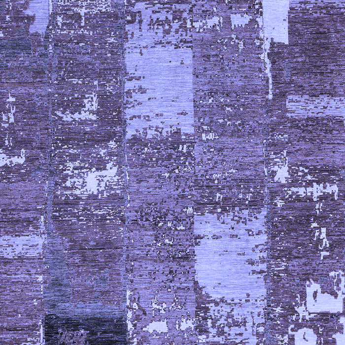 Patchwork Blue Transitional Rug, abs2334blu