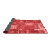 Patchwork Red Transitional Area Rugs