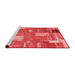 Transitional Red Washable Rugs