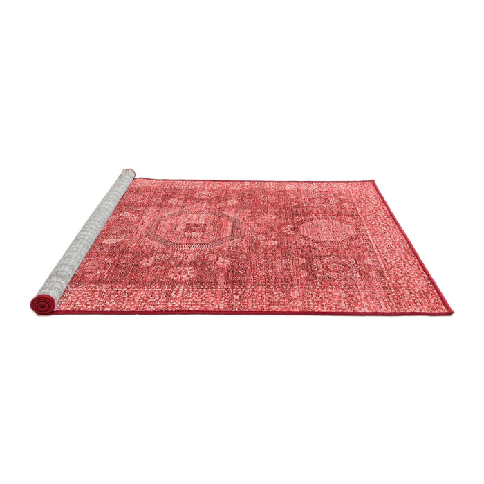 Modern Red Washable Rugs