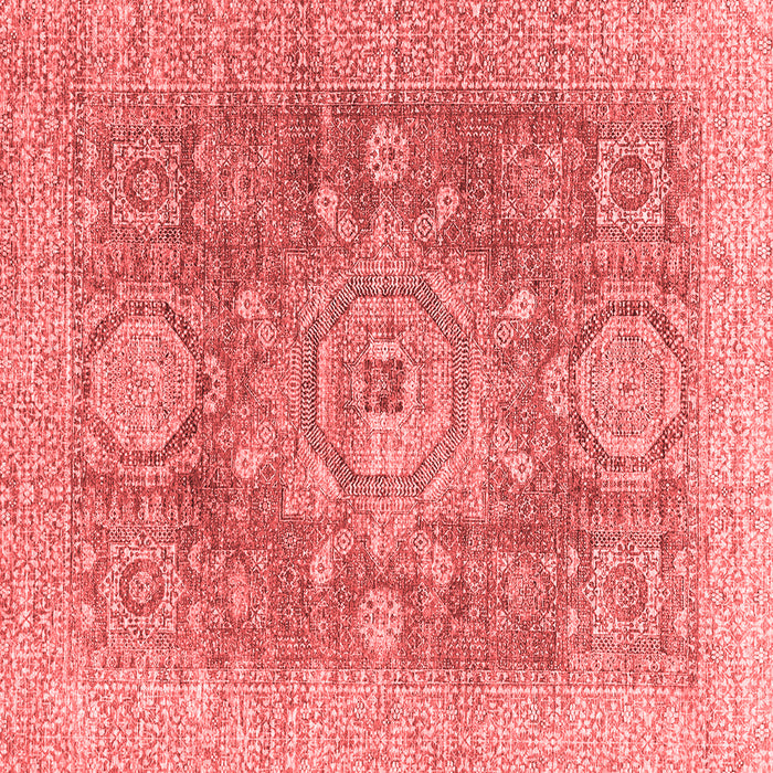 Abstract Red Modern Rug, abs2337red