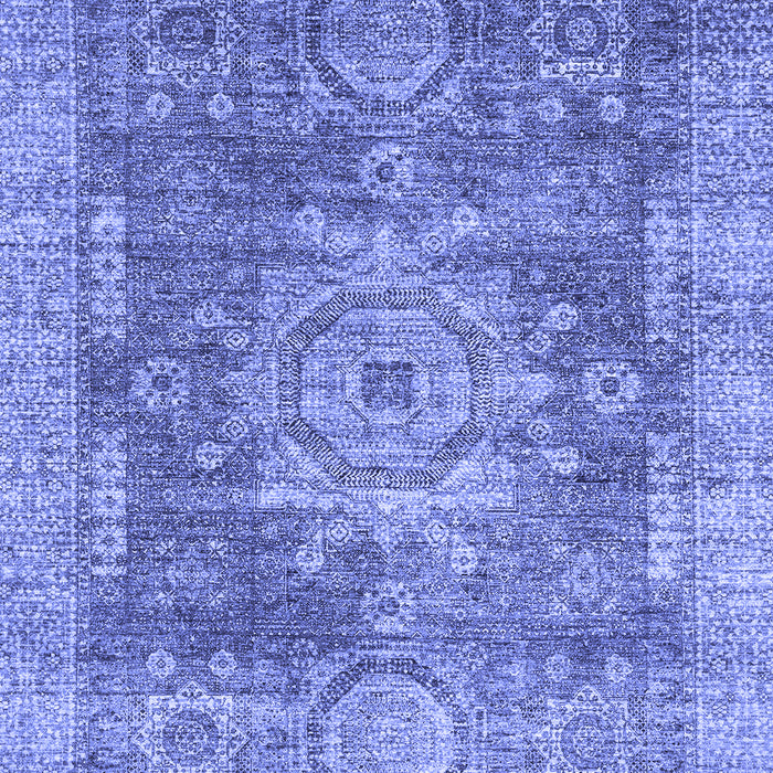Machine Washable Abstract Blue Modern Rug, wshabs2338blu