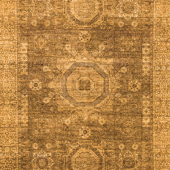 Machine Washable Abstract Orange Modern Area Rugs, wshabs2338org