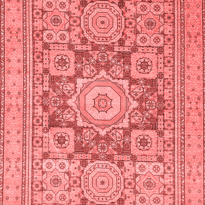 Abstract Red Modern Area Rugs