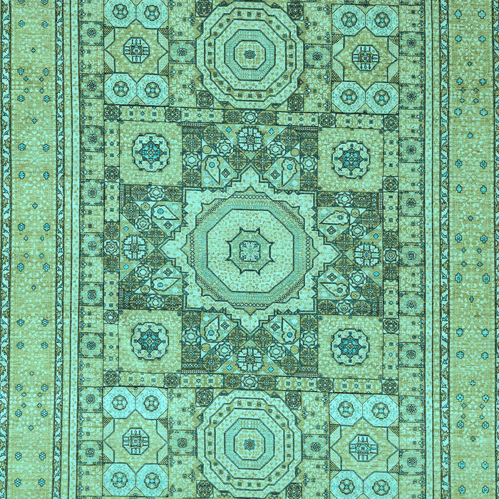 Abstract Light Blue Modern Rug, abs2339lblu