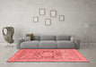 Modern Red Washable Rugs